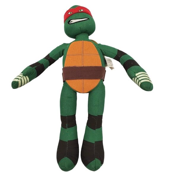 2014 Teenage Mutant Ninja Turtles RAPHAEL 16” Plush Toy by Nickelodeon, NT-NIN40 - Picture 5 of 9